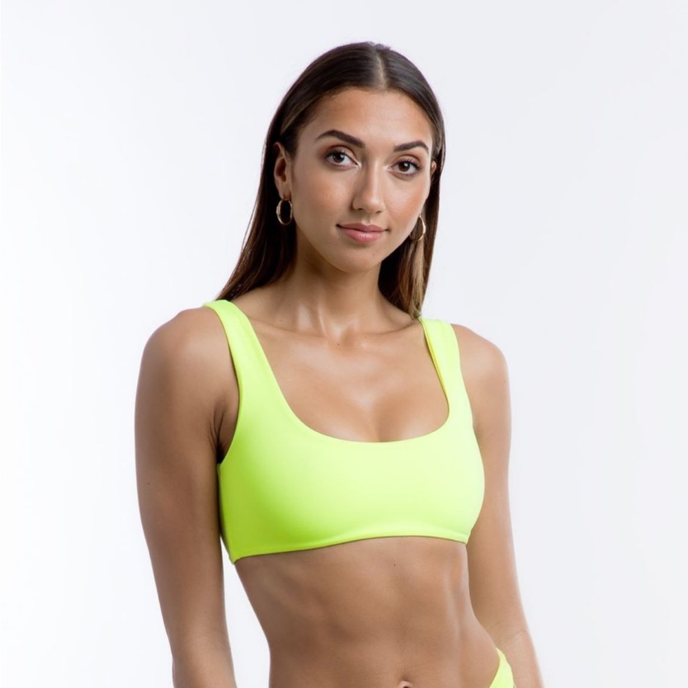 TJ SWIM Venus top - neon yellow - medium - Picture 1 of 6
